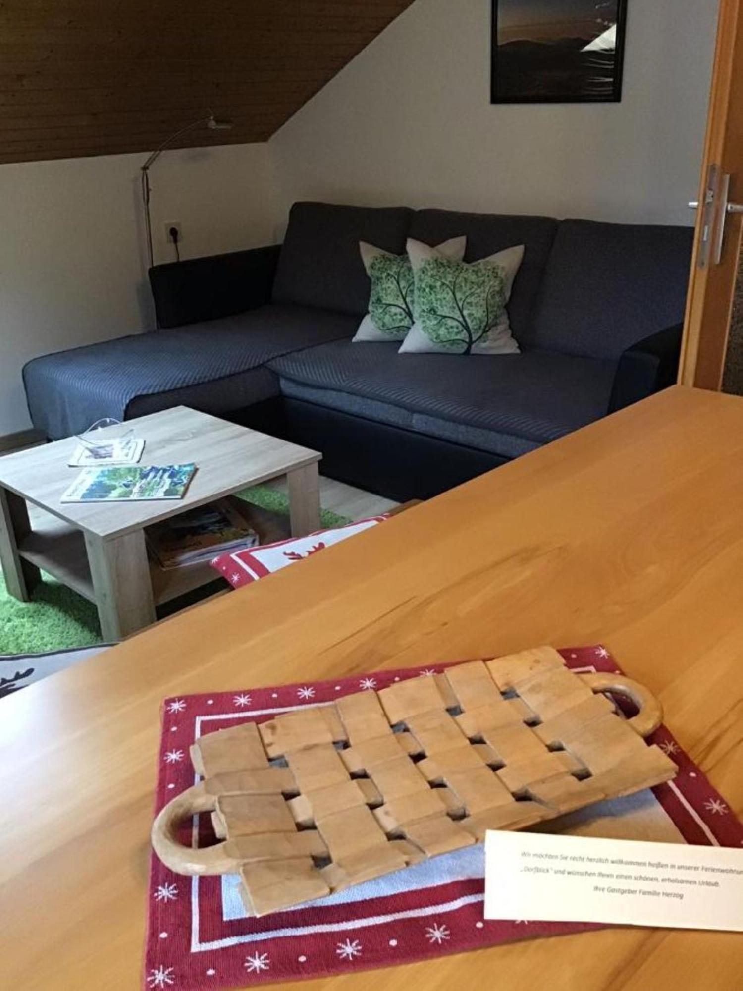 Ferienwohnung Dorfblick 린드버그 외부 사진