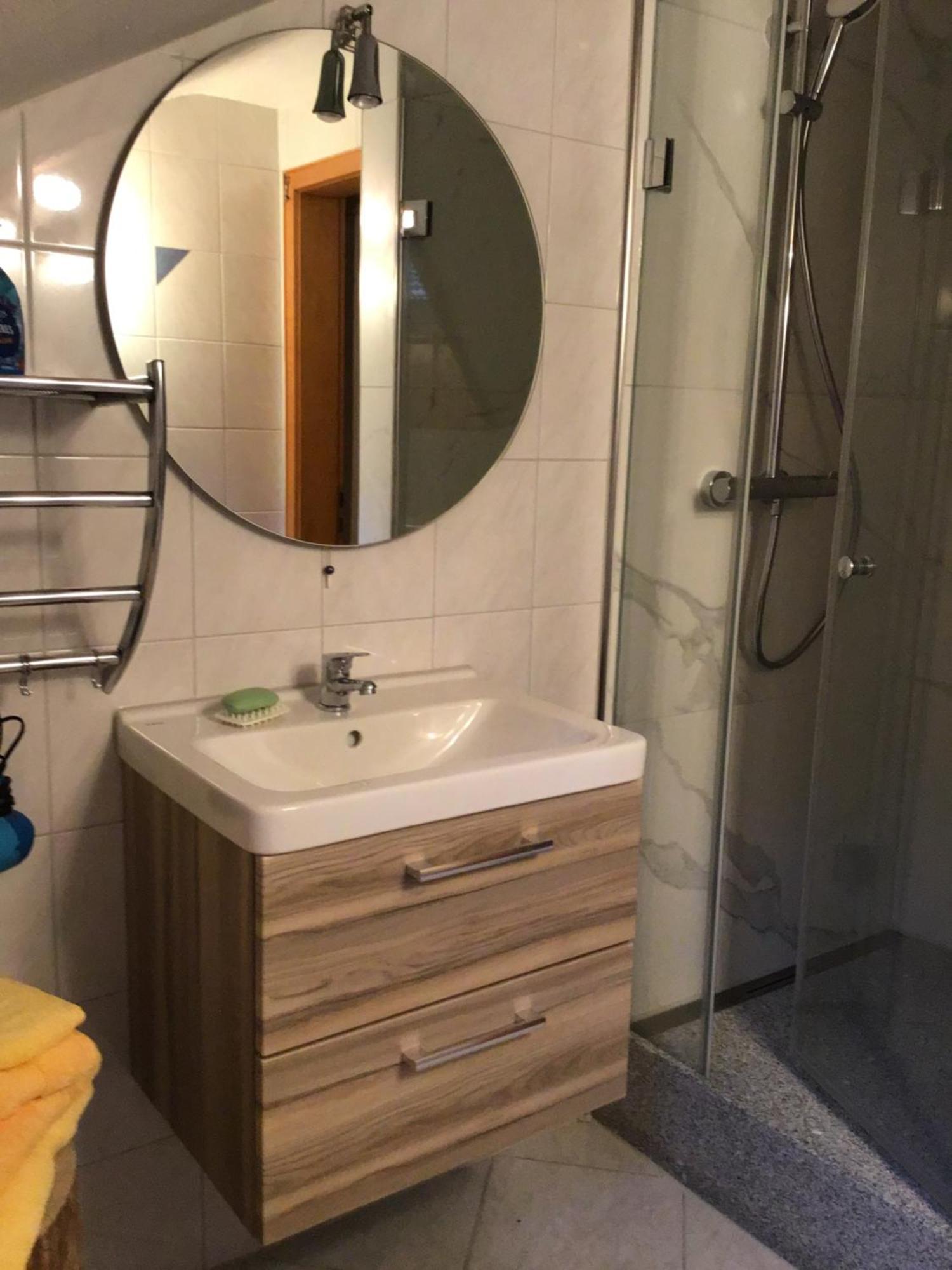 Ferienwohnung Dorfblick 린드버그 외부 사진
