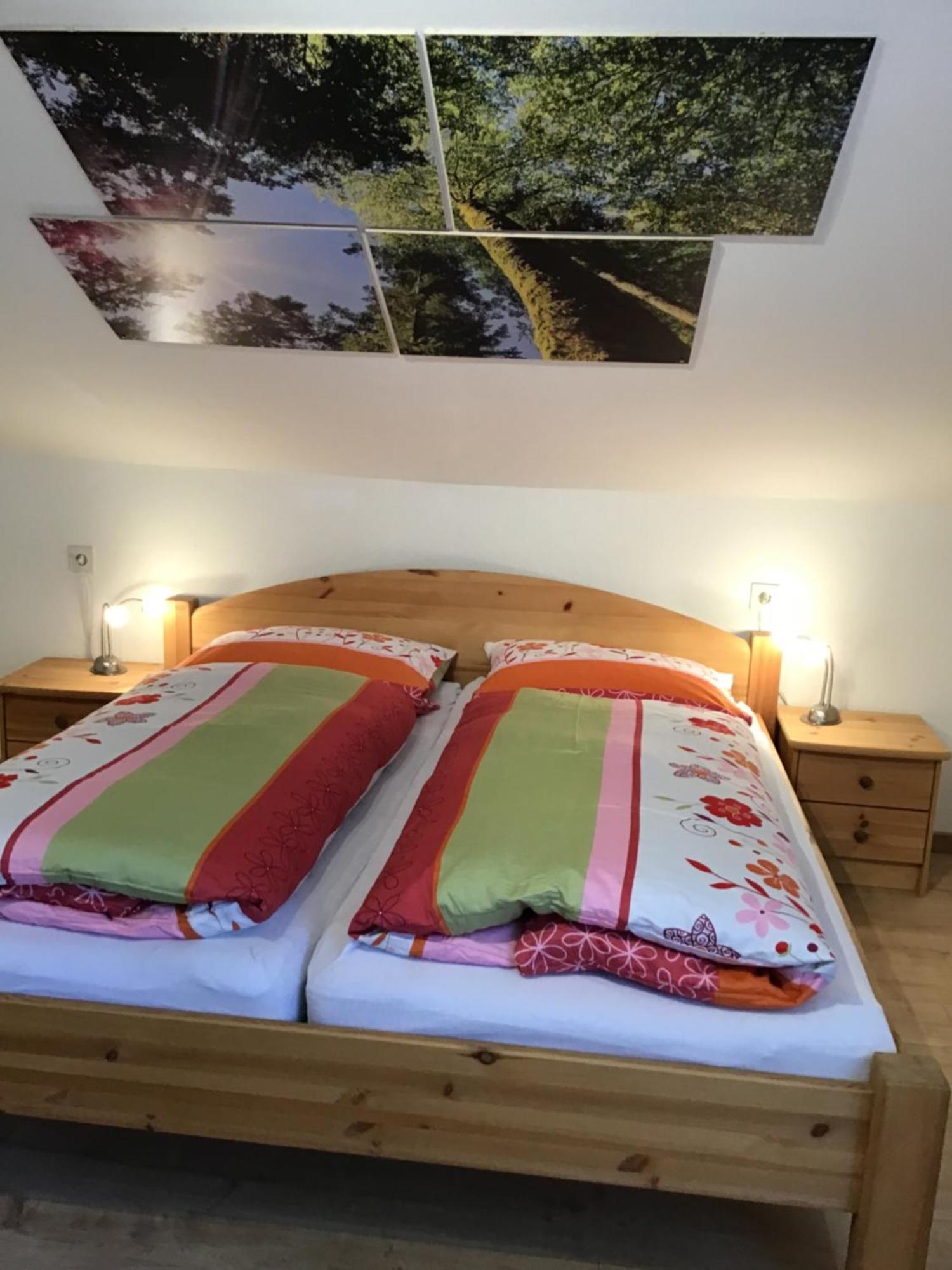 Ferienwohnung Dorfblick 린드버그 외부 사진